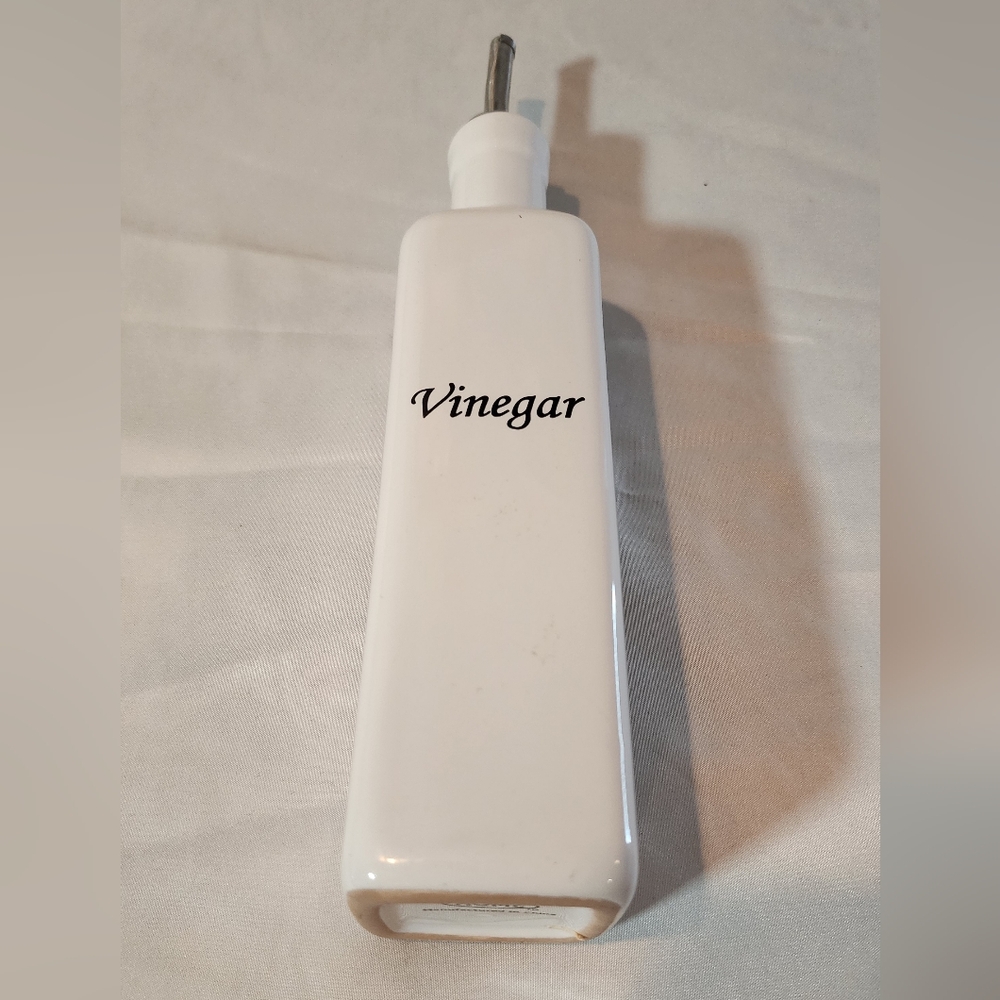 HOME White Vinegar Dispenser Bottle